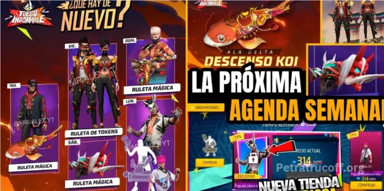 Lista de los Eventos Actuales en Free Fire 2025 Lista de los Eventos Actuales en Free Fire 2025