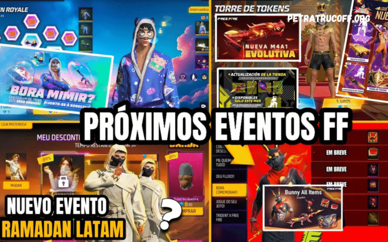 Lista de los Eventos Actuales en Free Fire 2025 – Petratrucoff