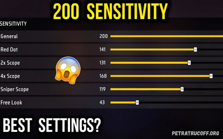 Ultimate Free Fire Sensitivity Settings