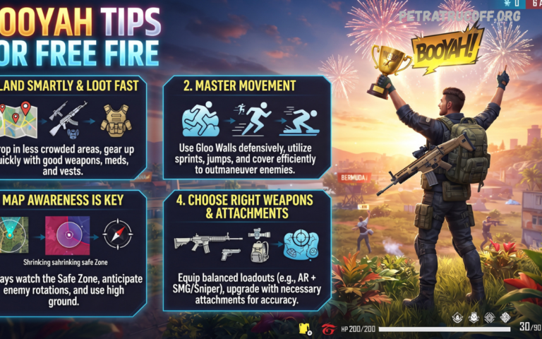 Free Fire Booyah Tips: Guía Completa para Mejorar tus Victorias en 2026 Free Fire Booyah Tips