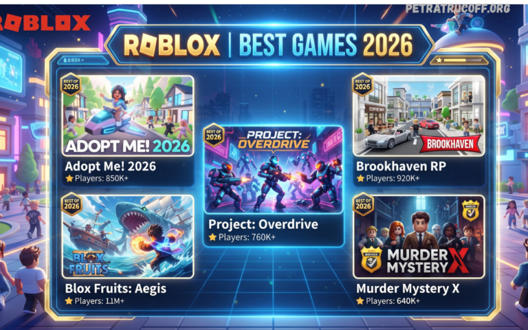 Los Mejores Juegos de Roblox en 2026: Guía Completa Los Mejores Juegos de Roblox en 2026