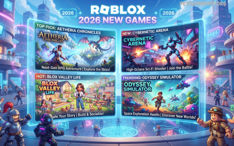 Nuevos juegos de Roblox en 2026: experiencias que están marcando tendencia Nuevos juegos de Roblox en 2026