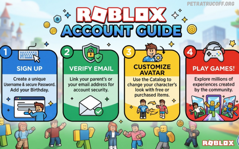 Roblox Account Guide: Guía Completa para Crear, Configurar y Proteger tu Cuenta Roblox Account Guide