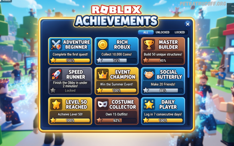 Roblox Achievements
