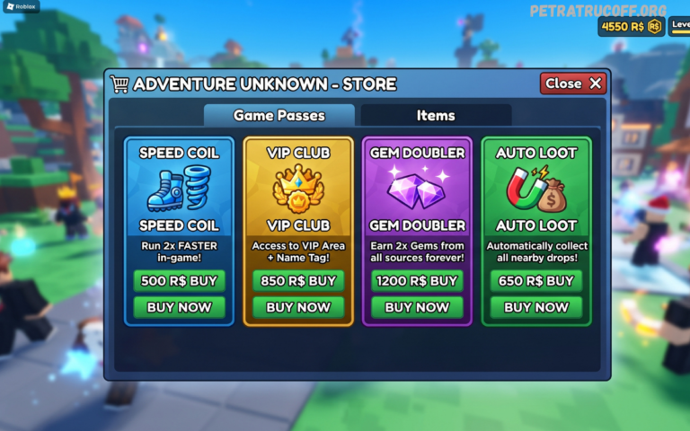 Roblox Game Passes