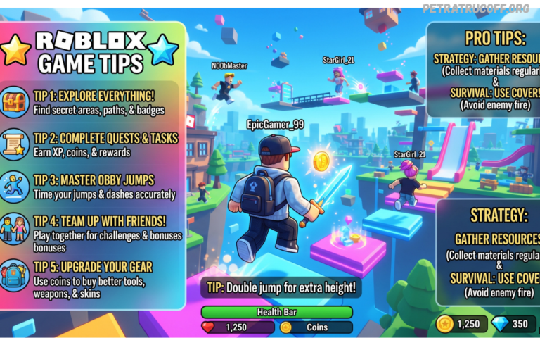 Roblox Game Tips