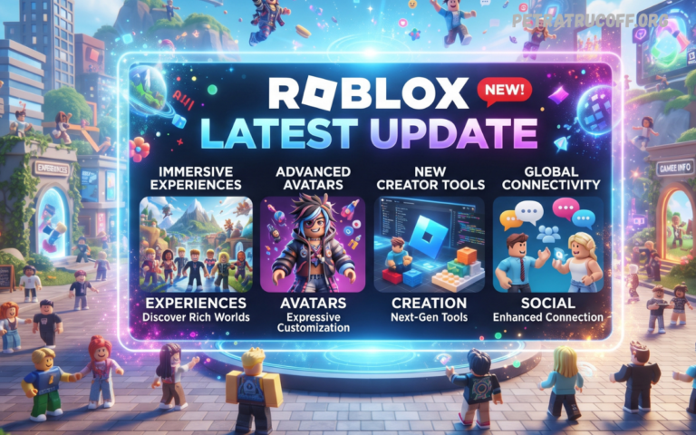 Roblox Latest Update: Novedades, Funciones y Cambios Más Importantes Roblox Latest Update