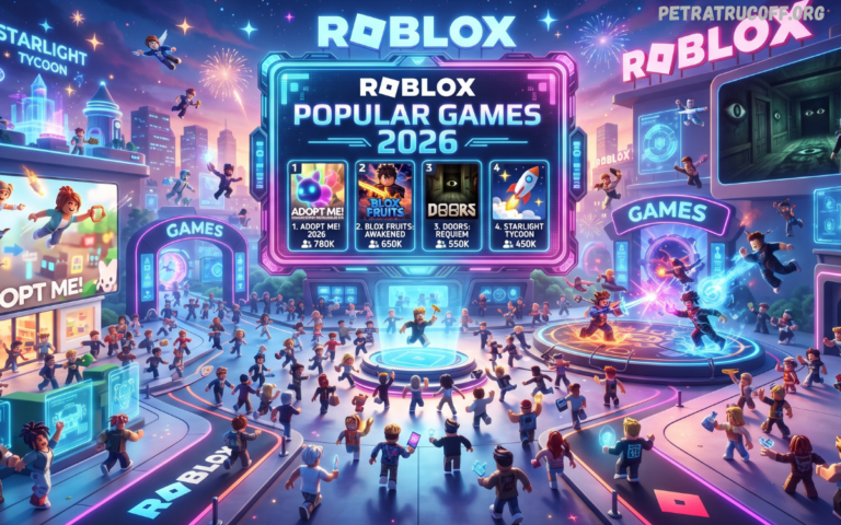 Roblox Popular Games 2026: Los Juegos Más Destacados del Año Roblox Popular Games 2026