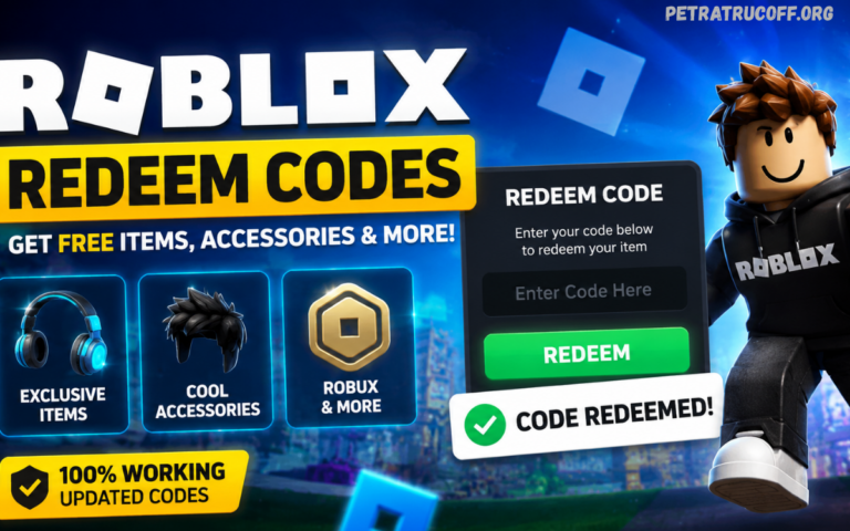 Roblox Redeem Codes