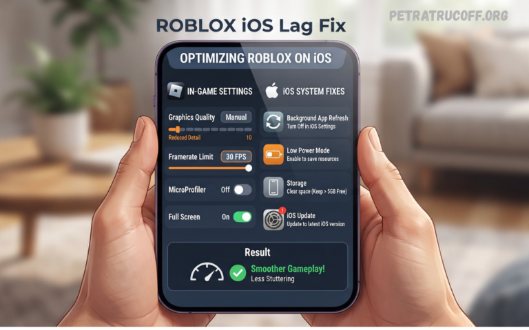 Roblox iOS Lag Fix: Guía Completa para Reducir el Lag en iPhone y iPad Roblox iOS Lag Fix