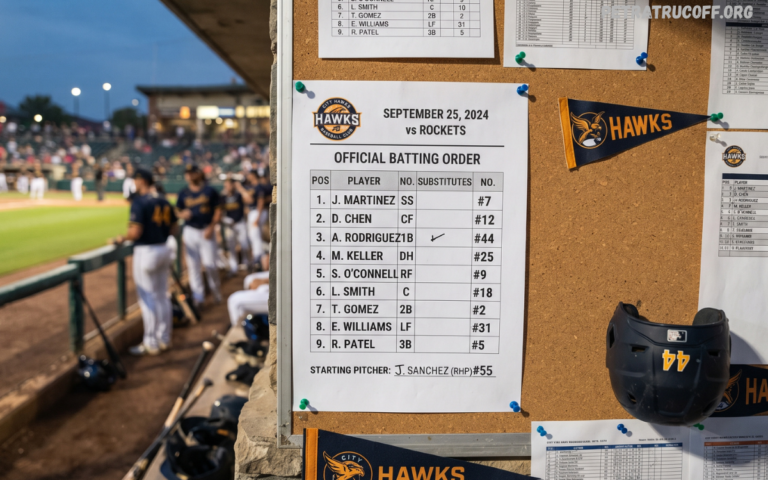 Batting Order: Guía Completa para Entender el Orden de Bateo en Cricket Batting OrderBatting Order