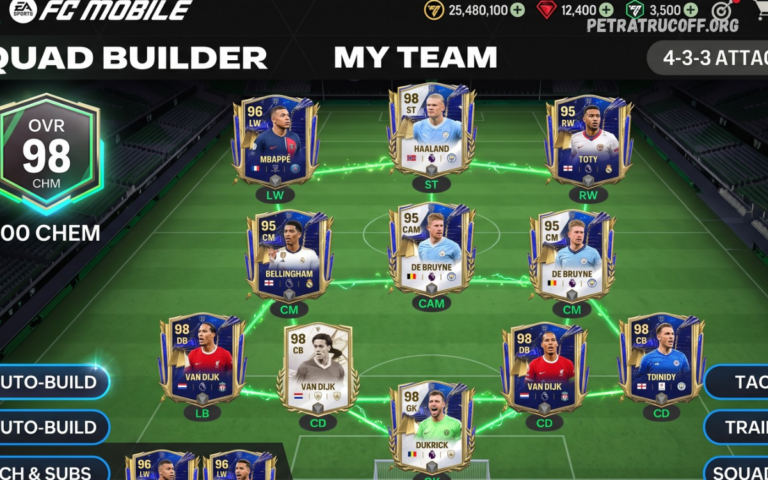 FC Mobile Squad Builder